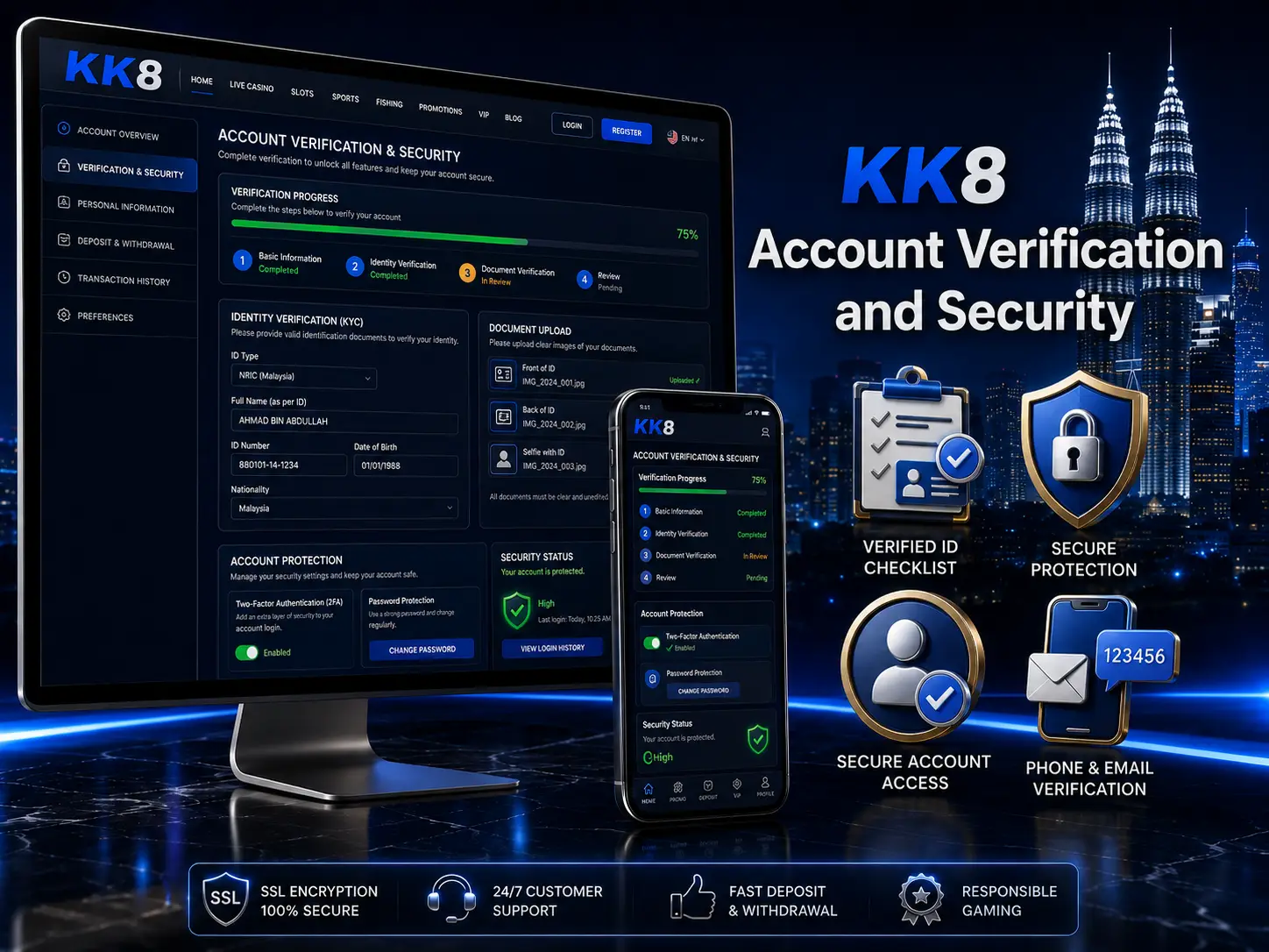 KK8 Security Controls and Verification Process