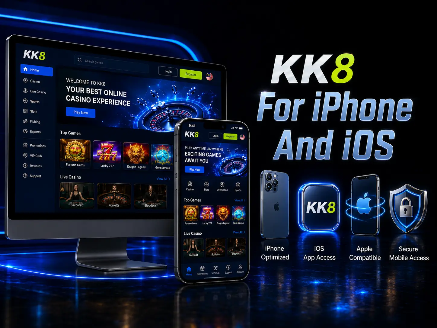 KK8 for iPhone and iOS