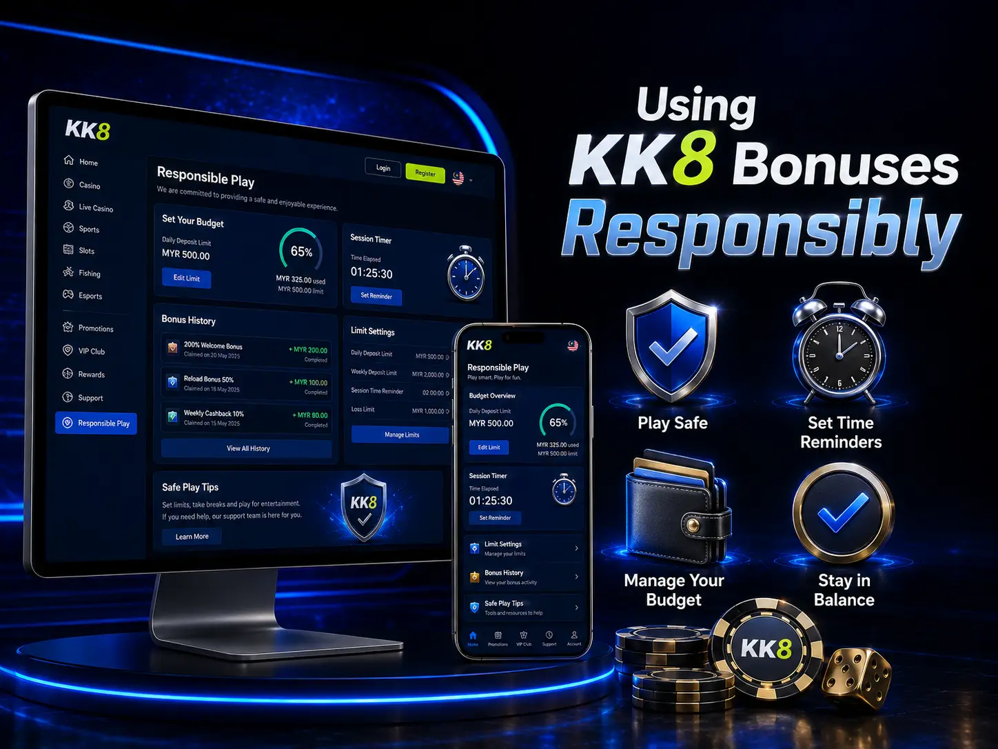 Using Bonuses Responsibly